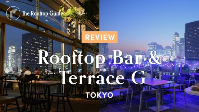 Rooftop bar at Shinjuku Granbell Hotel with Tokyo skyline views for corporate receptions.