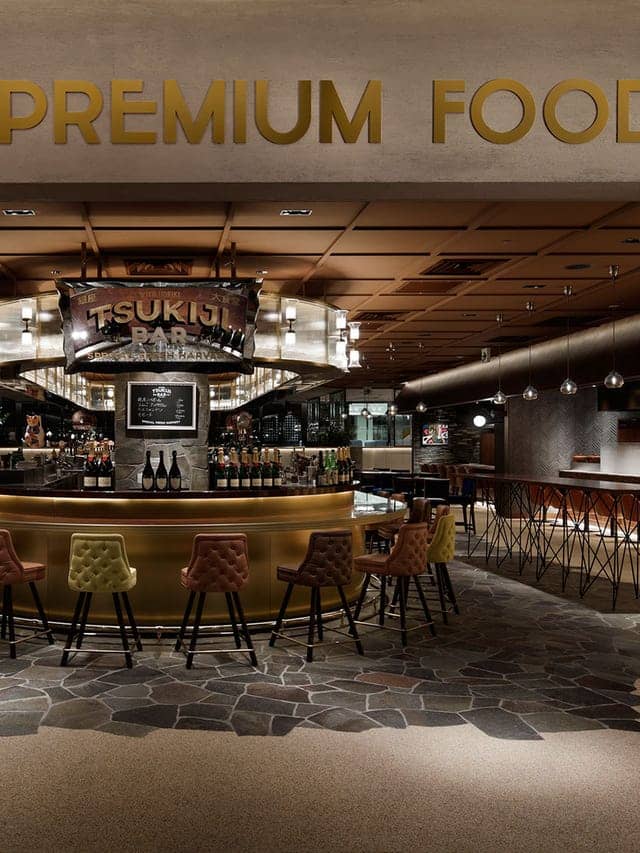 Ginza Grand Premium Food Hall: Sophisticated VIP reception and networking event venue.