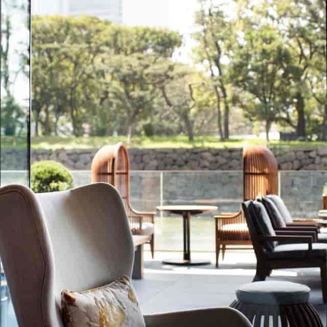 Luxury Palace Lounge tea house for professional networking and corporate meetings.