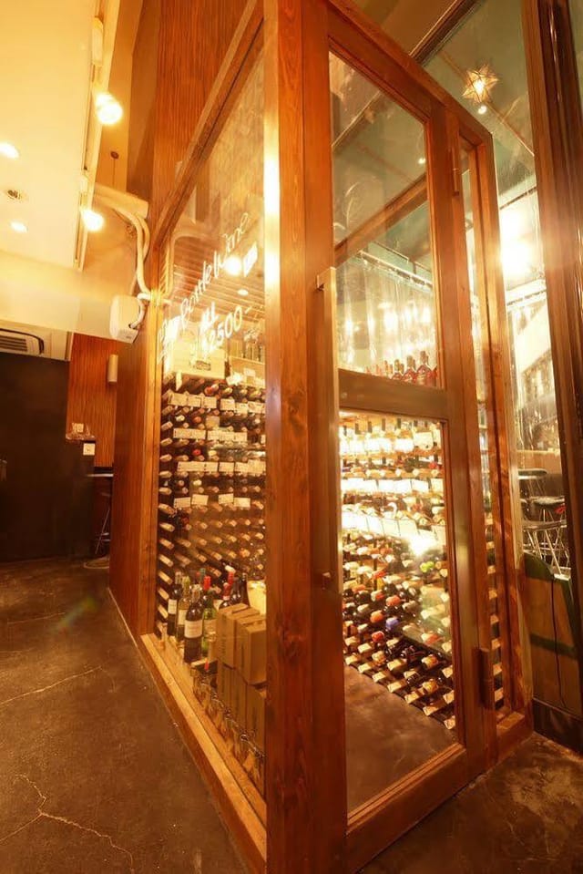 Wine cellar in Granbell Hotel Shibuya for private dining and VIP events.