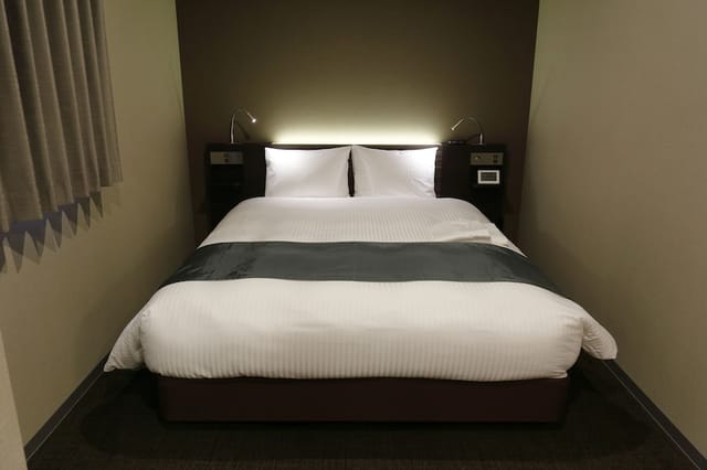 Compact ACT HOTEL ROPPONGI room, ideal for solo business travel and city conference stays.