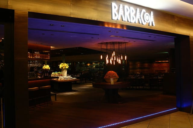 Roppongi Barbacoa venue with moody lighting, ideal for corporate receptions and VIP dinners.
