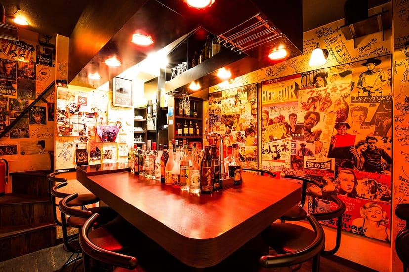 KGRn Tokyo nightclub, maximalist interior, VIP reception and exclusive event venue.