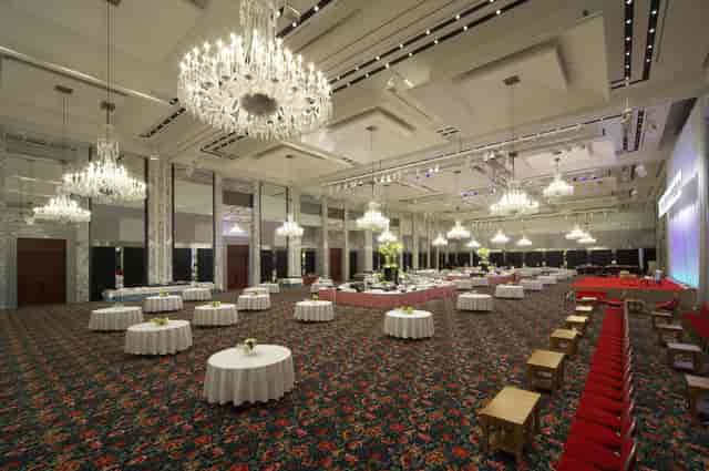 Grand ballroom at The Prince Park Tower Tokyo for corporate galas and product launches.