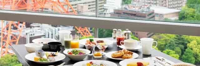 Plated executive breakfast at The Prince Park Tower Tokyo for premium VIP hospitality events.