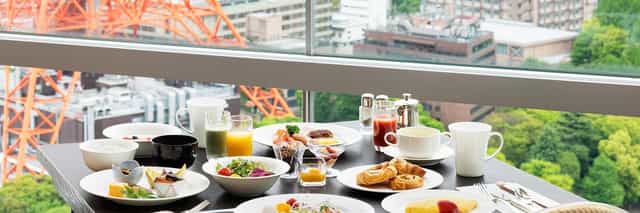 Plated executive breakfast at The Prince Park Tower Tokyo for premium VIP hospitality events.