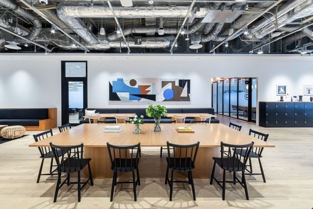 Modern Tokyo coworking space for collaborative workshops and corporate networking events.