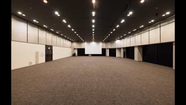 Bellesalle Akihabara ballroom: Versatile, neutral event space for corporate meetings and trade shows.
