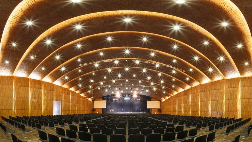 Theater-style Annex Room 8 in Upperroom Jakarta for corporate events and premium seminars.