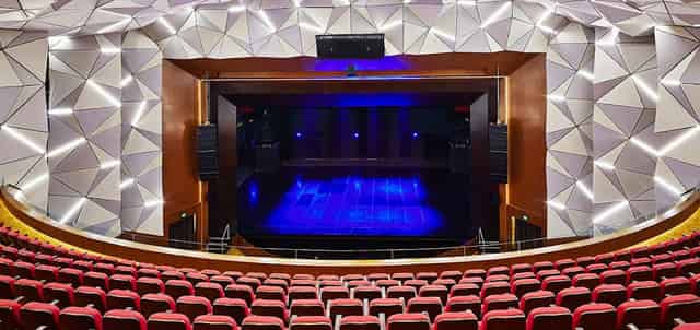 Theatrical performance stage