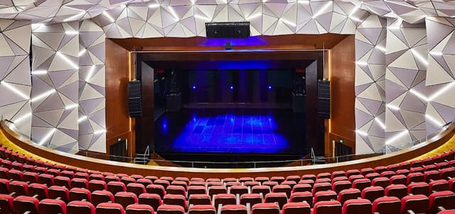 Theatrical performance stage