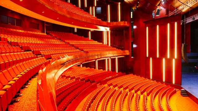 Theatrical performance stage