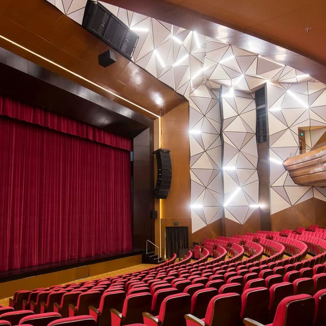 Theatrical performance stage