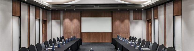 Professional boardroom in Accor Live Limitless conference room for corporate meetings and events.