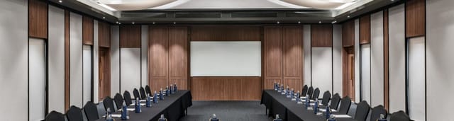 Professional boardroom at Accor Live Limitless for high-stakes corporate meetings and conferences.