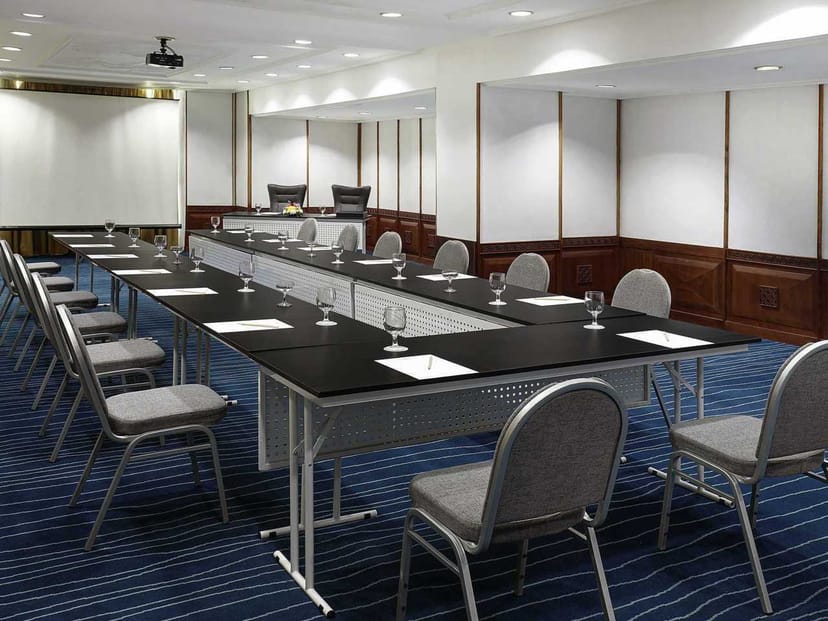 U-shape boardroom at Mercure Convention Center Ancol for professional corporate meetings.