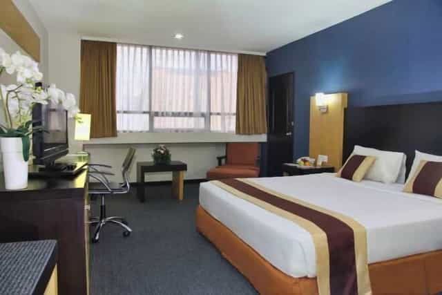 Jayakarta SP Jakarta hotel conference room with workstation for business meetings and events.