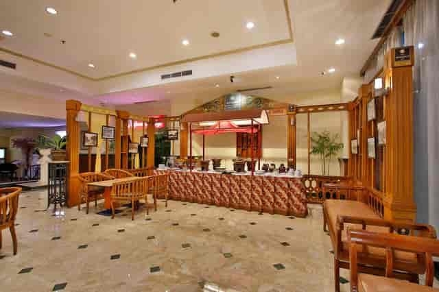 Buffet station in Jayakarta SP Jakarta meeting room for catered corporate event.