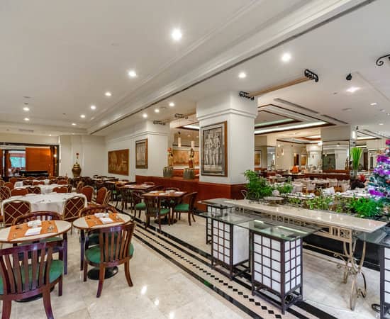 Lagoon Lounge banquet hall at The Sultan Hotel, ideal for corporate events and social functions.
