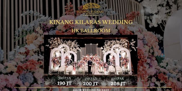 HK Tower Wedding Ballroom