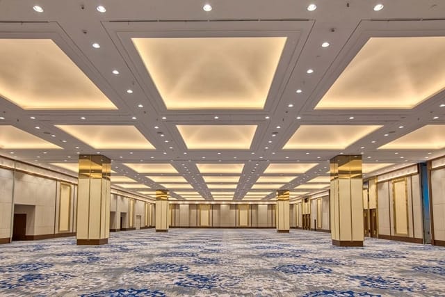 JIEXPO Convention Centre theatre auditorium, stage for corporate events and conferences.