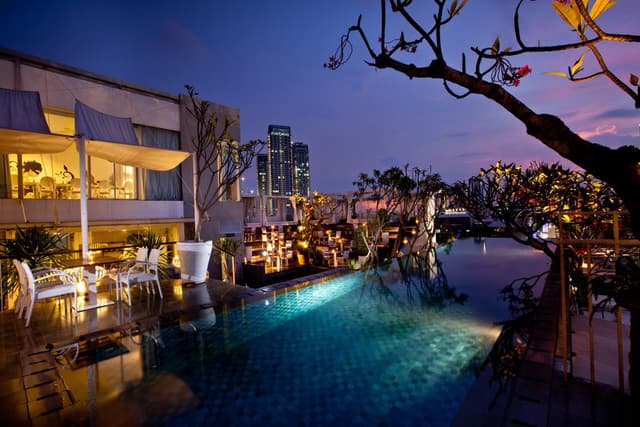 Rooftop terrace