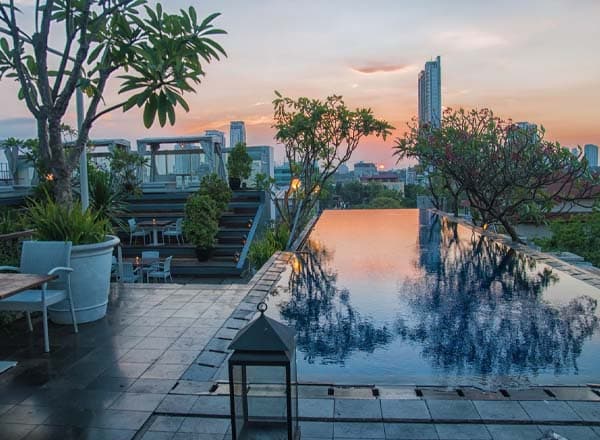 Rooftop terrace