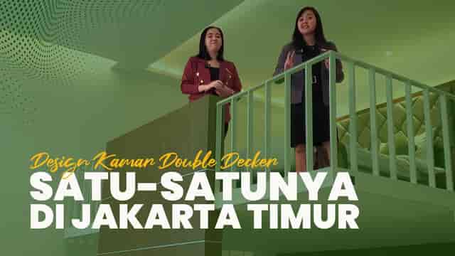 Double-decker Grand Diamond room at Arion Hotel for Jakarta hotel event or group booking.