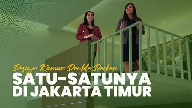 Double-decker Grand Diamond room at Arion Hotel for Jakarta hotel event or group booking.