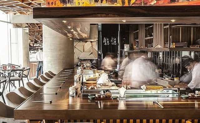Private Room in SENSHU: High-end sushi bar for intimate VIP dinners and experiential events.