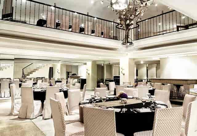 Magnolia Ballroom at Hotel Gran Mahakam: elegant banquet space for formal weddings and galas.