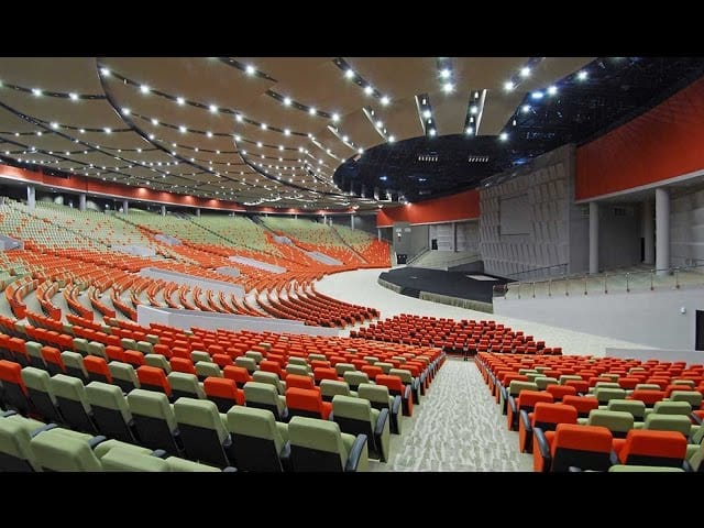 Sentul International Convention Center auditorium for large-scale keynote and plenary sessions.