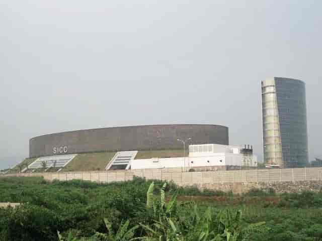 Sentul International Convention Center auditorium for large-scale corporate events and trade shows.