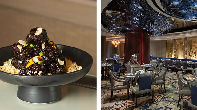 Li Feng upscale restaurant: premium plated dining for executive lunches and incentive dinners.