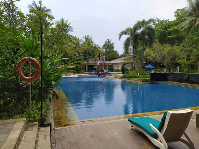 Poolside