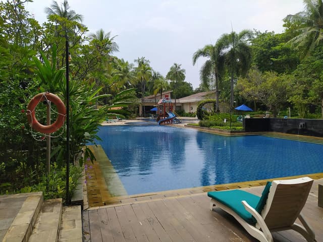 Poolside