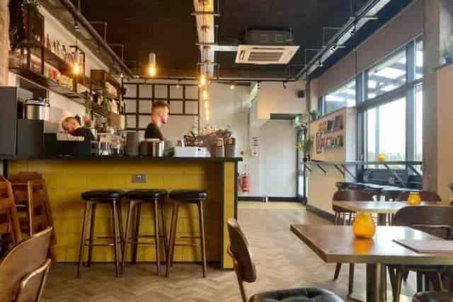 Industrial-chic private hire venue at Archive Leeds for networking and corporate events.