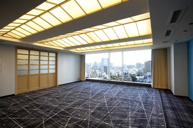 Fuyo function room at Hotel New Otani Tokyo with city views for boardroom meetings and workshops.