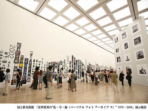 Open-Air Exhibition Area, National Art Center Tokyo: airy gallery space for corporate event venue.