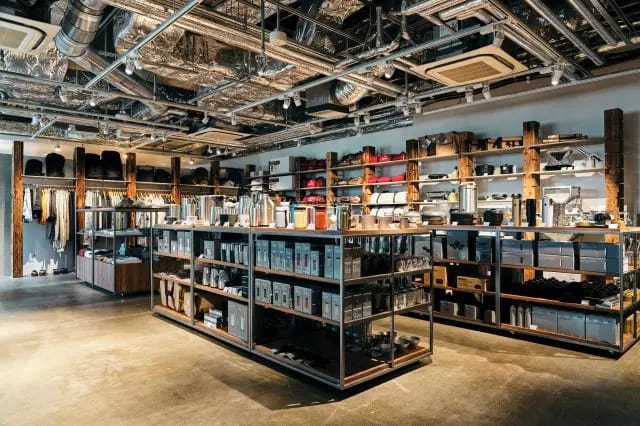 Industrial-chic 7th Floor Gallery for pop-up events and product showcases.