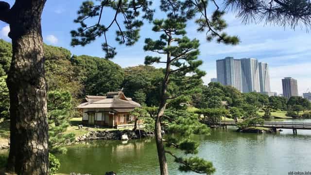 Nakajima-no-ochaya tea house at Hama-rikyu Gardens for corporate incentive trips and conferences.