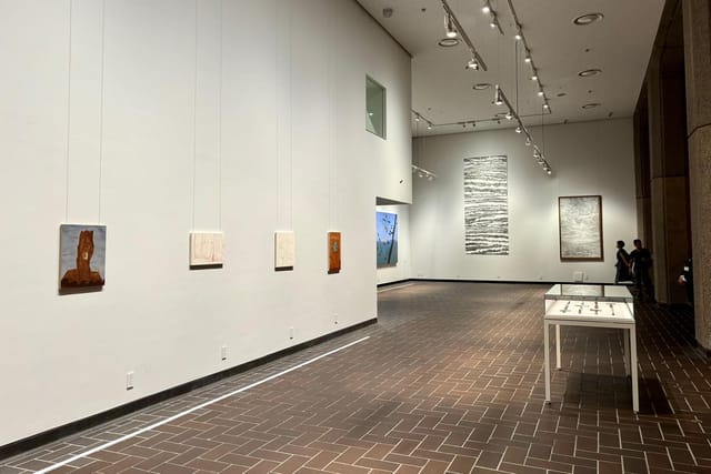 Minimalist Tokyo Metropolitan Art Museum gallery for corporate receptions and VIP networking.