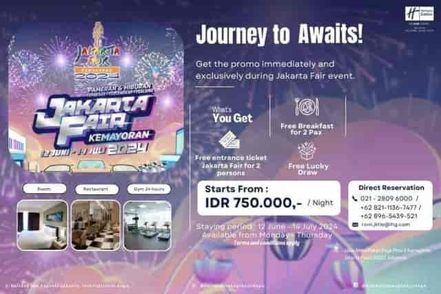 Jakarta Fair meeting room for hotel event promotion and business conferences.