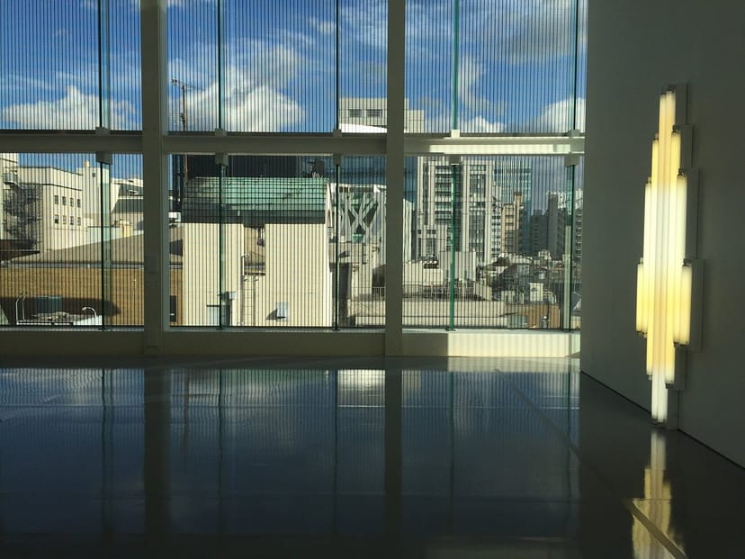 Espace Louis Vuitton gallery: floor-to-ceiling windows for luxury corporate events and venue rental.