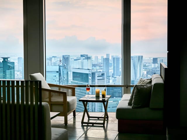 Andaz Tokyo rooftop bar for VIP networking and private executive events with premium skyline views.