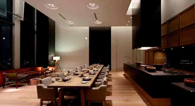 Chef’s Studio private dining room for luxury executive board dinners and VIP networking events.