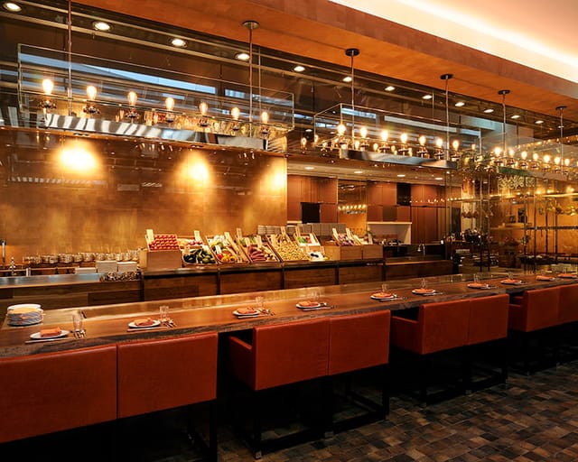 Keyaki dining room at Tokyo Grand Hotel for VIP dinners and private cooking workshops.