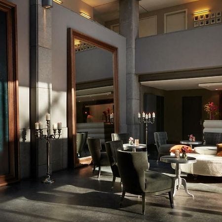 Sophisticated Gerbermühle hotel lounge for VIP networking and executive events.