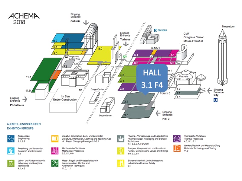 ACHEMA 2018 - Frankfurt am Main ...
