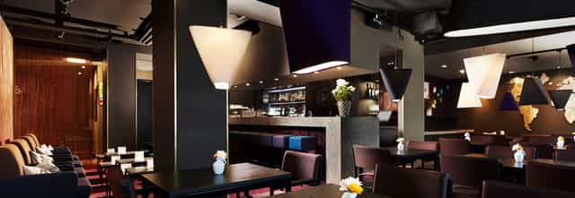 Oost Bar at 25hours Hotel: Moody lounge venue for corporate networking events and social mixers.
